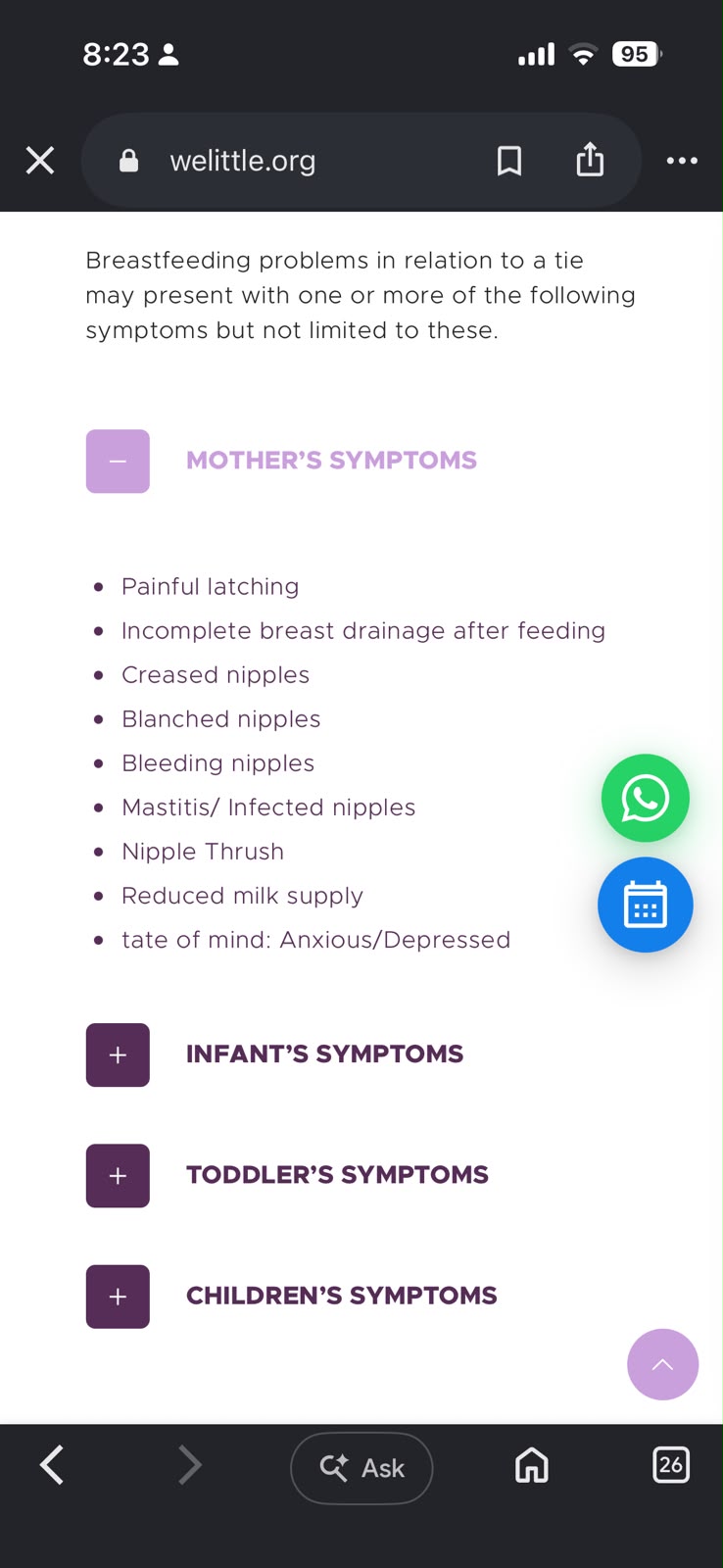 Infant Tongue Tie Release in Chennai | Laser Frenectomy